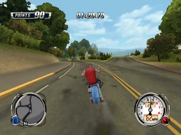 American Chopper 2 - Full Throttle screen shot game playing